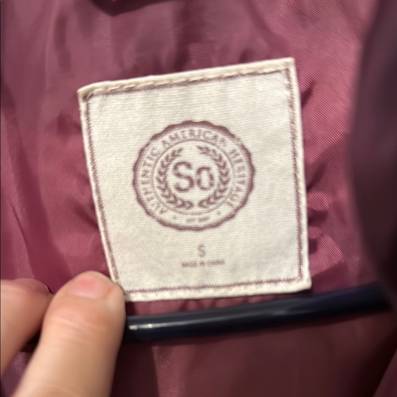 Plum Puffer Vest - Picture 2 of 2